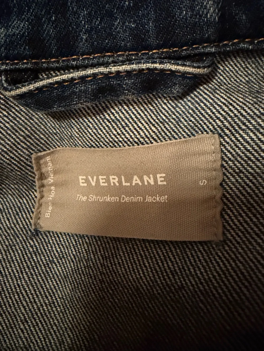 Everlane Cropped Denim Spring Jacket - Picture 8 of 9